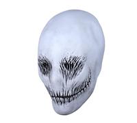 Générique Halloween Masquerade Scary - Latex Dress Up , Photo Booth Props, Realistic Face Cover, Costume Props for Masquerade Ball