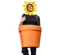 Générique Halloween-Pflanzen-Cosplay-Kostüm, Sonnenblumen-Bühnenkostüme - Sonnenblumenkleidung für Erwachsene - Lustige, ausgefallene Halloween-Karnevalskostüme für Männer, Frauen und Erwachsene