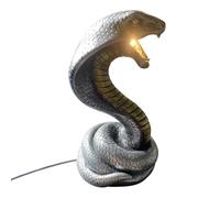 Générique Halloween Snake Night Light, Scary Snake Figurine Lamp, Exquisite Illumination Accent for Dorm Bedroom, Stylish Decoration Display With Spooky Glow Atmosphere Indoor Room Setup Gift Use