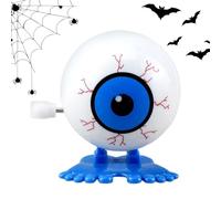 Générique Halloween Wind Up Toys - Eyeball Clockwork Toy, Small Novelty Horror Props, Spooky Party Favors | Scary Jumping Gadget for Goody Bag Filler Home Decoration Classroom Prize Carnival Event