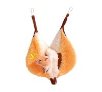 Générique Hamster Hammock for Hamster, Semi-Closed Soft Cave, 18 x 17 cm, House Bed for Hamster, Hedgehog Hug Bag, Versatile Nesting Design, Ideal for Chinchilla Sugar Glider