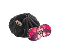 Générique Handmade Leather Purse + Red Dragon Life Counter - Pocket Size - Ideal for Dice, Role Playing - With Wooden Lace-Stop -, Chocolate, Leather purse