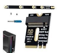 Générique Hard Drive Conversion Card | Inverted Conversion Card, WiFi Converter M.2 Connector M Key | for Maintenance PC Desktop, Laptop and Motherboards