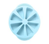Générique Heat Resistant Triangle Scone Mould 8 Cavities Non-Stick - Silicone Triangle Cake Mould | For Jelly Mousse Fruit Pudding Chocolate Meetings