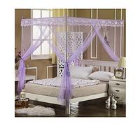 Générique Heavy Duty Metal Mosquito Net Frame - Stainless Steel Bracket for Single, Double, King and XL Beds, Ideal for Insect-Free Sleep