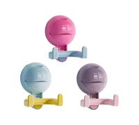 Générique Heavy Duty Waterproof Suction Cup Shower Hooks No Drilling