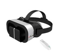 Générique Helmet Goggles - Virtual Reality Glasses Device, Adjustable Smartphone Viewer | High Definition Immersive Visual Experience Three-dimensional Display System With, Virtual Reality Glasses +