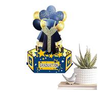 Générique High School Congratulation Card 3D Greetings for Graduates | Congratulations Card for Graduation Party | For Celebrations, Siblings, Friends, Parties, Dinners,