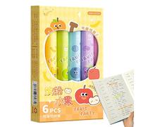 Générique Highlighter Erasable - Colorful Highlighter Pens Double Tip Aesthetic Teacher Highlighter Pens | Writing Tool and School Supplies for Note Taking and Work