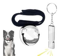 Générique Hiking Bells for Bears, Fashion Silent Survival and Self-Defense - Bells with Whistle for Outdoor Bear, for Camping, Hiking, Fishing, Mountaineering, Adventure, Racing