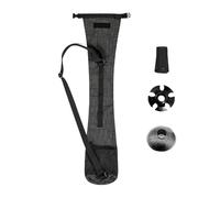 Générique Hiking Pole Carrier, Trekking Pole Bag, Waterproof Nylon Walking Stick Storage Pouch, Long Strap for Mountaineering, Backpacking, Camping, Climbing, 29.13 x 7.09 inches, Black, Multicolored