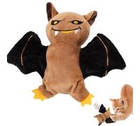 Générique Holiday Cat Toy, Bat Shaped Toy, Chew Toy Cat, Teething Kitten Toy, Interactive Cat Chew, USB Pet Toy, Electric Pet Toy, Bat Sound Toy, Cat Teething Toy, Interactive Pet Toy,