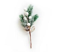 Générique Holly Berry Stems - Red Berries Christmas Decoration Artificial Pine Branches Simulation Red Fruit Branches Small Portable Flowers Party Accessories