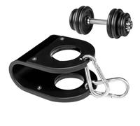 Générique Home Gym Fasteners, Heavy Duty Bodybuilding Collars - Home Workout Equipment, Accessories for Rowing Suspension Straps and Dumbbells