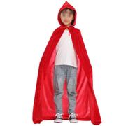Générique Hooded Cape Velvet Cosplay Witch Vampire Raven