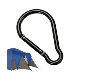 Générique Hook - Large Aluminium Water Bottle Strap Long Squash Shape 3.9 Inch Bag Clip for Hiking | Camping Gear Key Ring