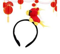 Générique Horse Head Headband Cute Plush Cartoon Horse Accessory | Horse Accessory | For Party Makeup Halloween Cosplay Festival Christmas Holiday Garden Daily Winter