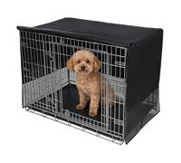 Générique Hunde-Zwingerabdeckung - (Oxford-Stoff) Sonnenschutz Käfigabdeckung | Käfigabdeckung Zubehör with Atmungsaktives Netz Wasserdicht Für Welpen Katzen Zuhause Innen Außen Gehege
