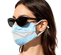 Générique Ice Silk Face Cover - Lightweight Thin Anti-UV - Refreshing Summer Face Cover for Running Cycling Hiking Beach Pool Travel Mountaineering Work Outfit