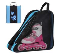 Générique Ice Skates Bag | Inline Skate Carry Bag with Handle | Large Skate Shoe Bag with Three Compartments for The Park