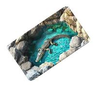 Générique Illusion Mat - Decorative Aesthetic Door Mat with Optical Effect Non-Slip | 3D Optical Mat for Porch Entrance Bathroom Kitchen Indoor Halloween Decorations