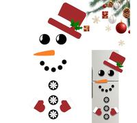 Générique Imanes Para,Pegatinas Navideñas De Muñeco De Nieve Para Frigorífico | Decoración Removible Para Metal Madera Armarios Puertas Salón Fotografía Cocina - Fiestas Cumpleaños Celebraciones