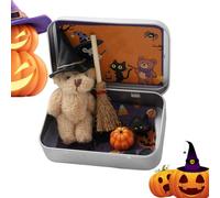 Générique In Box - Handmade Handmade Witch Soft Toy | Cute Soft Plush Toy for Sofa, Office, Shelf | Birthday, Christmas, Valentine's Day, Party & Collection Gift for And Adults
