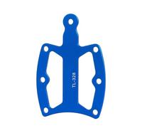 Générique Indicator Wear Tray - Avoid Jump Chain Risky | Lightweight Tool Alu Shape Pedal | Cyclists Workshop Home Maintenance Bike Quick Check Teeth Thickness