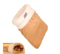 Générique Indoor Cat Pouch Bed, Warm Cat Sleeping Bag, Kittens Hideaway Beds, Cozy Kitten Sleeping Bags, 14.96x6.3x3.94 inches Large Cats Snuggle Sack for Winter