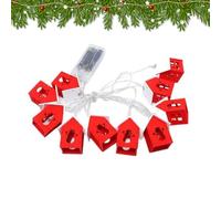 Générique Indoor Christmas String Lights - Waterproof Lamp with Warm Tones - Christmas Outdoor String Lights for Outdoor Garden Wedding Table Hallway Entrance Door