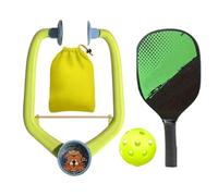 Générique Indoor Trainer Door Training Set Adjustable Training Equipment with Racket and Bag for Indoor Games at Home, Garden and Party