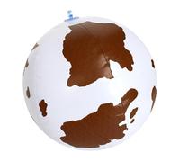 Générique Inflatable Beach Ball | Fun Cow Design for Summer Games, Large Beach Ball | Ideal for Birthday, Garden, Outdoor Activities Summer