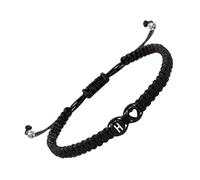 Générique Initial Armband Damen | Pärchen Armbänder mit Herz | Verstellbares Herren Initial Armband | Initial Letter Bracelet | Bracciale Iniziale Coppia | Pulsera de Iniciales | For Boys Girls 2026