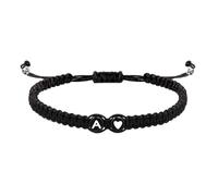 Générique Initial Armband Damen | Pärchen Armbänder mit Herz | Verstellbares Herren Initial Armband | Initial Letter Bracelet | Bracciale Iniziale Coppia | Pulsera de Iniciales | For Boys Girls 2026
