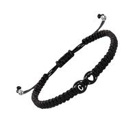 Générique Initial Heart Bracelets - Handmade Cord, Alphabet Letter Charm Jewelry | Custom Letter Charm For Women Couples Men, Se référer au descriptif, Rope, Refer to description