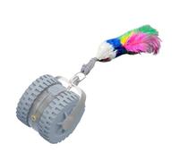 Générique Interactive Cat Ball Toy - Intelligent Rolling Ball for Kitten - Cat Toy Stimulating Intelligence Reducing Boredom Promoting Sensory Awakening and Learning