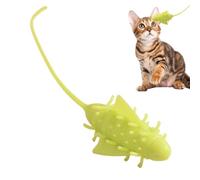 Générique Interactive Cat Toy | Realistic Automatic Cat Chasing Trainer for Hunting | Electric Kitten Chewing Pussy | Rechargeable Pet for Cat Boredom Soule
