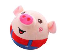 Générique Interactive Dog Ball, Jumping Bunny Plush, Washable Bouncing Cartoon Rabbit, Rabbit Dog Toys with Movement, Sound Electronic Toy for Dogs, ABS+ PP Cotton