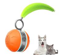Générique Interactive Dog Ball, Smart Ball for Dogs, Rolling Game, Automatic Accessory with Light for Puppy and Kitten Indoor Play Exercise Educational Stimulation