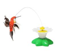 Générique Interactive Toy for Cats, Butterfly Bird Electronic Stimulating, 360° Rotatable Hunting Simulator - for Mental Stimulation Indoor Play Cats Dogs Fight Boredom