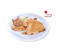Générique Interactive Toys for Cats - Quick Rolling Ball on Play Mat, , Stimulating Hunting Game for Kittens - Anti-Stress Exercise and Sensory Awakening