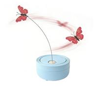 Générique Interactive USB Cat Toy - Fun Electric Butterfly | Indoor Toy | Anti Boredom Exercise Game | Rechargeable for Active Cats | Stimulates Hunting and Activity | Fun and Autonomous