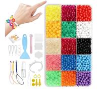 Générique Iron On Beads | Glow-in-the-Dark Educational Toy, Self Adhesive Water Craft Beads - Creative Activities For Homeschooling Birthday
