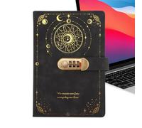 Générique Journal with Padlock | Diary Planner A5 - Lockable Notebook Privacy | for Adults Teens Students Travel Birthday Holiday Home Office