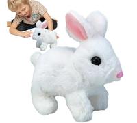 Générique Jumping Bunny Toy - Electronic Easter Bunny for Walks and Chatting with Moving Ears, Fun Game for Home, School and Parties | Interactive Animal