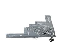 Générique Kampfflugzeug Modellbausatz für Kinder - Assembly-Spielzeug mit Rückziehfunktion - Robuster Militär- aus ABS - Pädagogisches Flugzeug-Set für & Mädchen ab 3 Jahren - Geschenk-Set