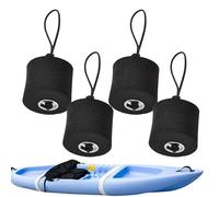 Générique Kayak Drain Plug, Kayak Scupper Plug - 4 Pieces Scupper Plug with Lonyard, Replacement Part of Multifunctional EVA Dung Holes for Dinghy