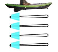Générique Kayak Nable Stoppers, 4 cm Universal with Wrist Strap Set of 4 | Kayak Stoppers for Canoeing, Assault Boats, Beginners and Experienced Paddlers