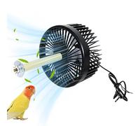 Générique Kennel Fan, Universal Indirect Air Flow Silent 2 Speed, Cooling Fan for Parrots, Canaries, Parrots, Parrots, Parrots, Parrots,