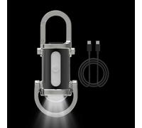 Générique Key Light, Rechargeable Flashlight, Powerful Compact Torch for Hiking Camping Outdoor Work and Survival